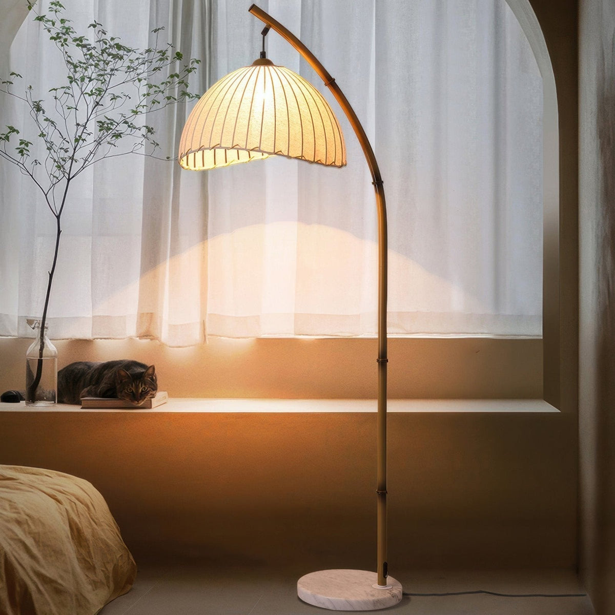 Zen Bamboo Floor Lamp