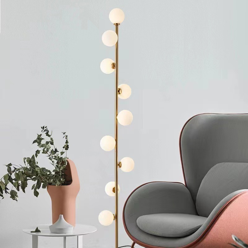Nordic Glass Floor Lamp