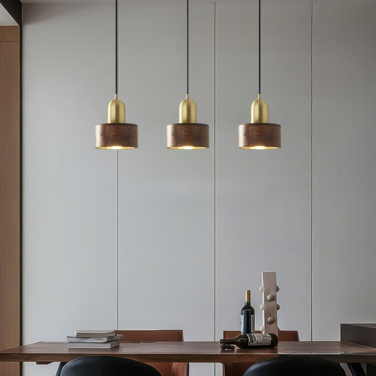Japanese Cylinder Pendant Lamp