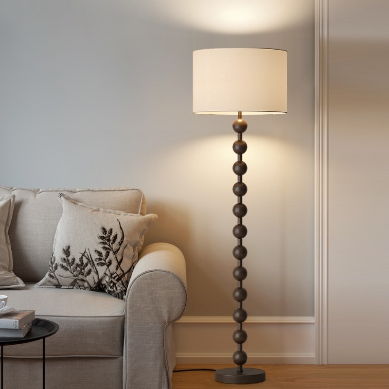 Japandi Wooden Floor Lamp