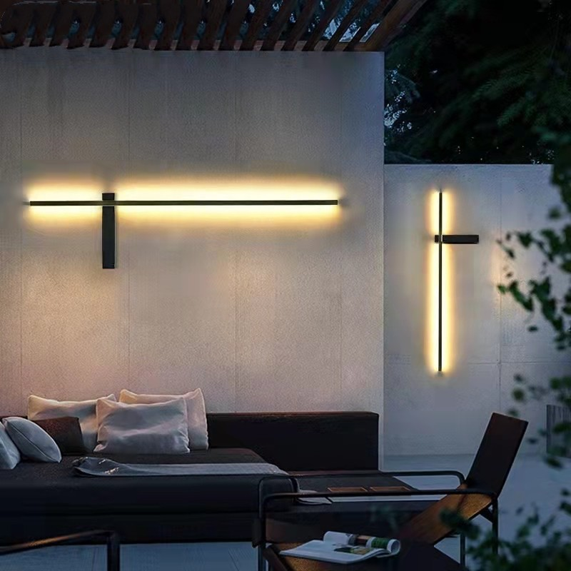 Outdoor Pillar Wall Light