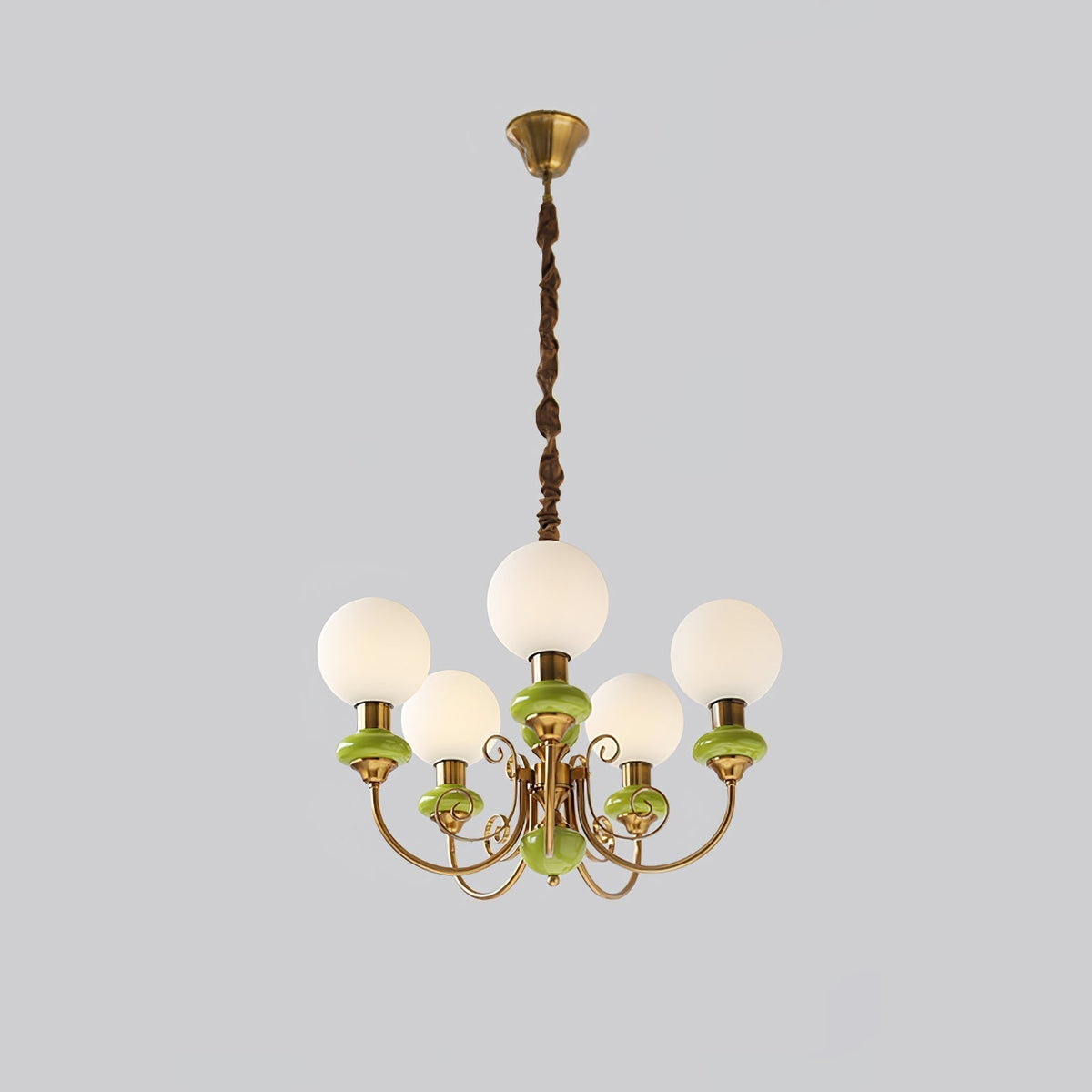 Modern Onyx Art Chandelier