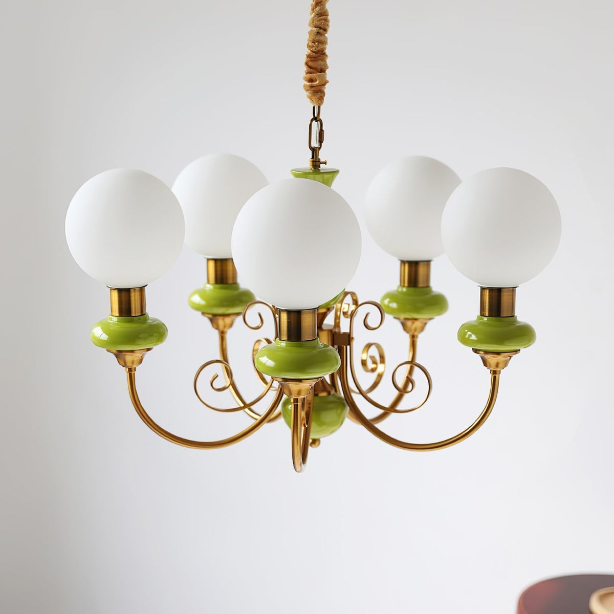 Modern Onyx Art Chandelier