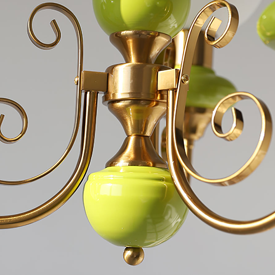 Modern Onyx Art Chandelier