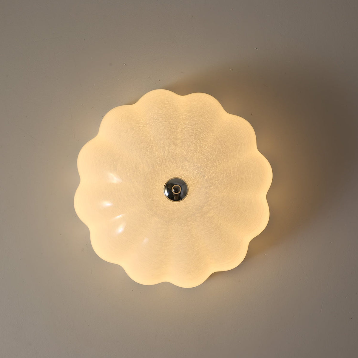 Opal Shell Ceiling Light
