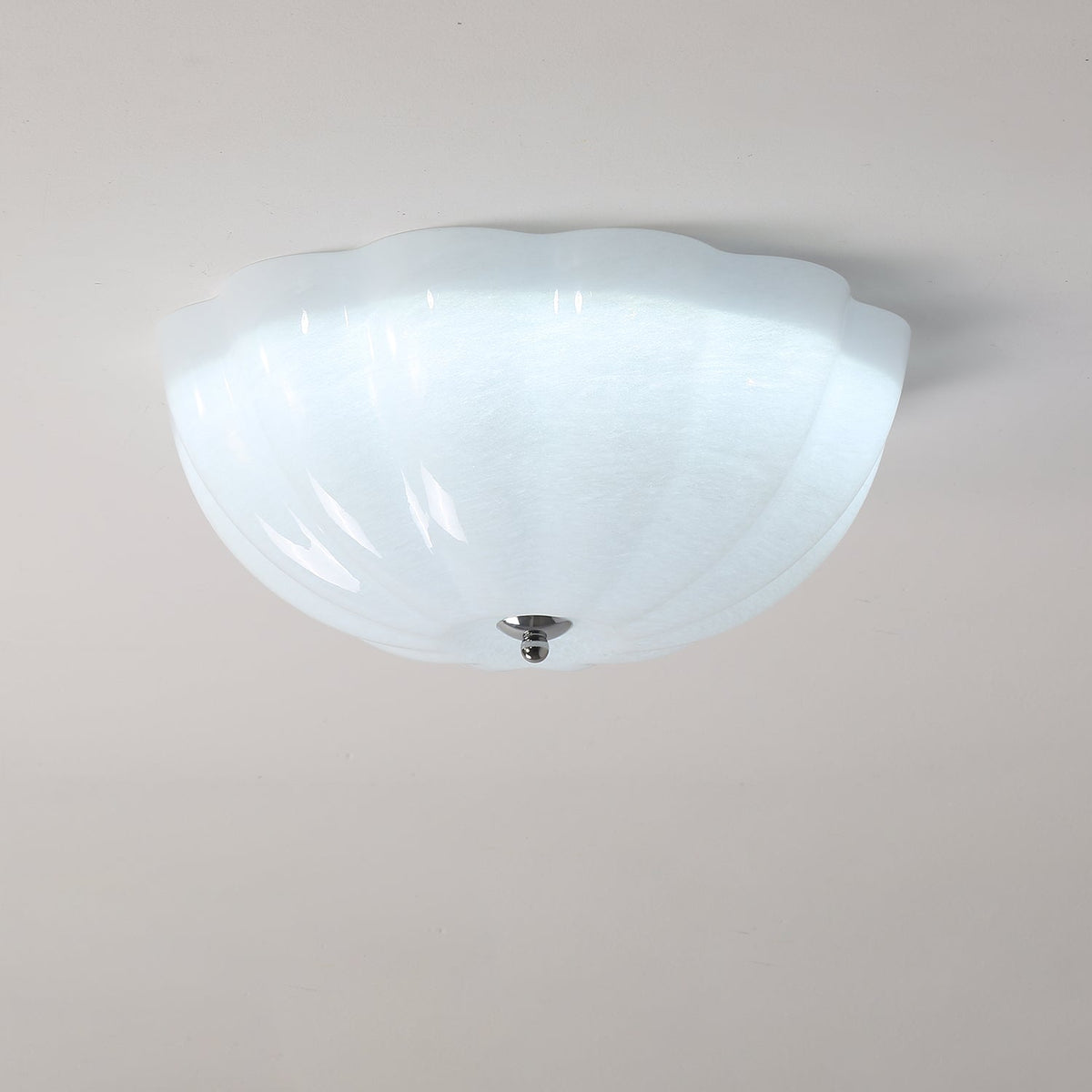 Opal Shell Ceiling Light