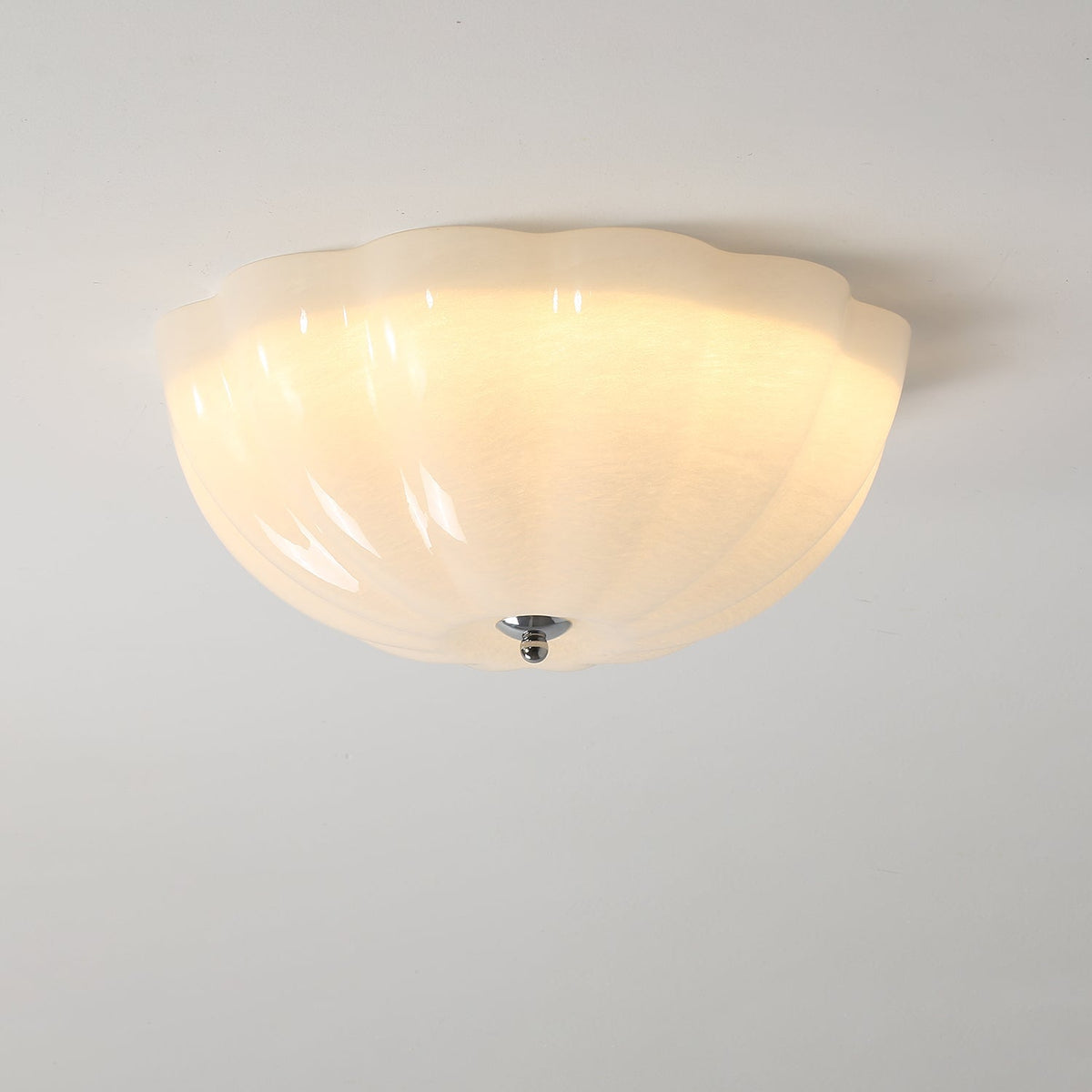 Opal Shell Ceiling Light