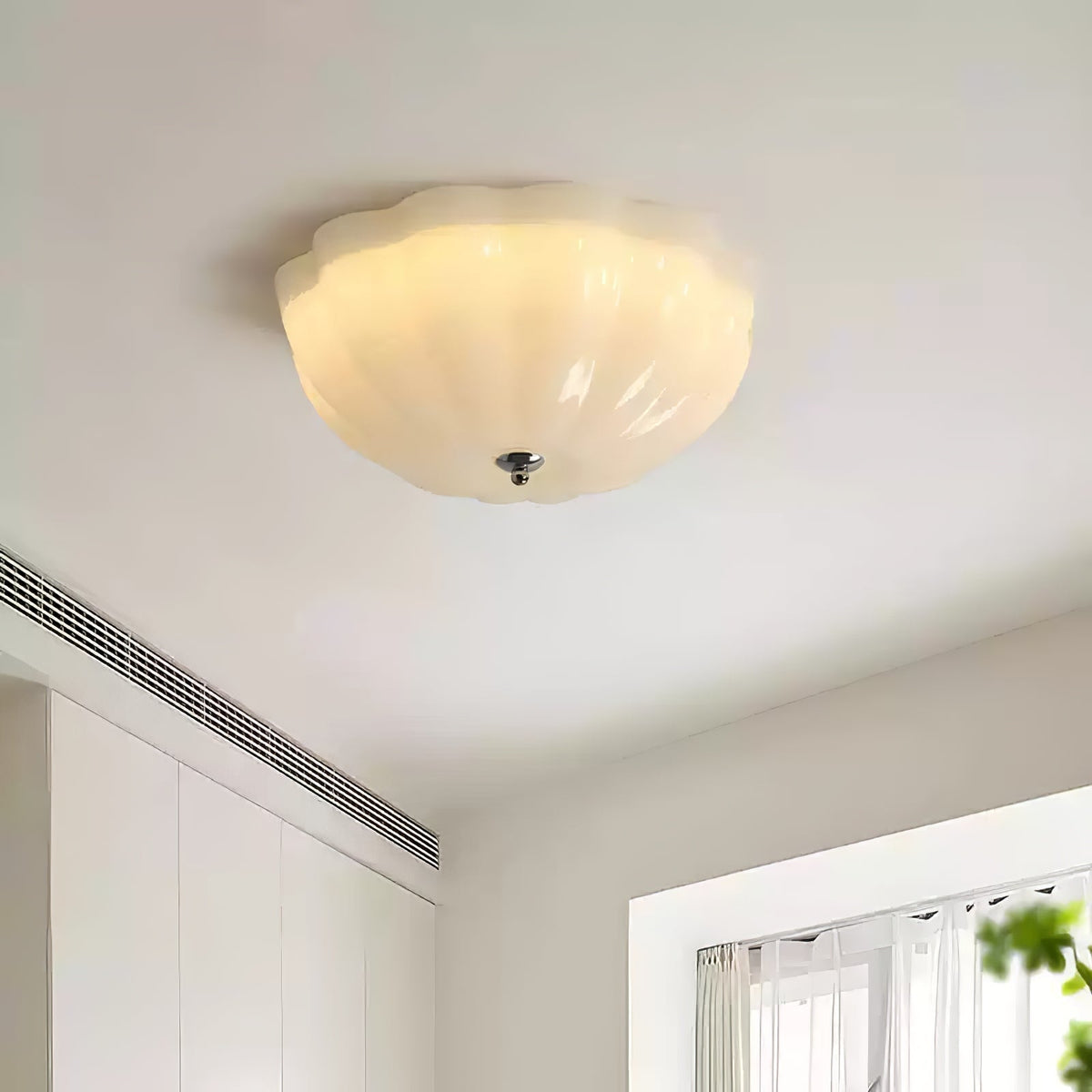 Opal Shell Ceiling Light