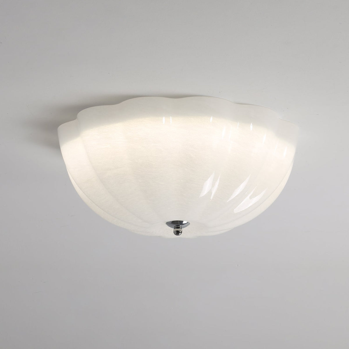 Opal Shell Ceiling Light