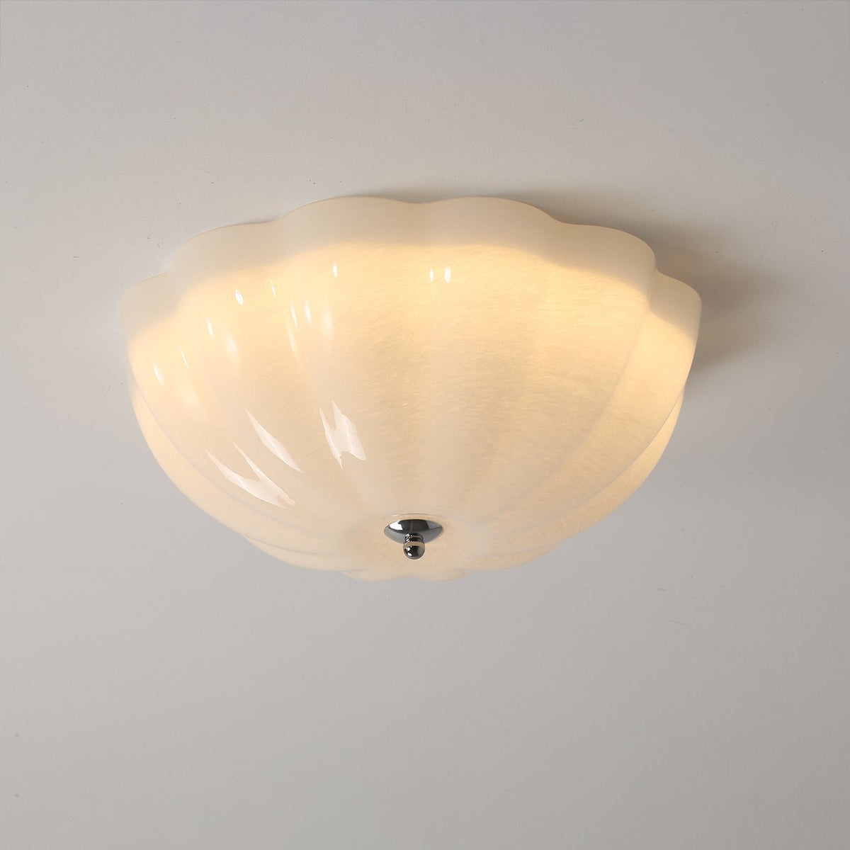 Opal Shell Ceiling Light