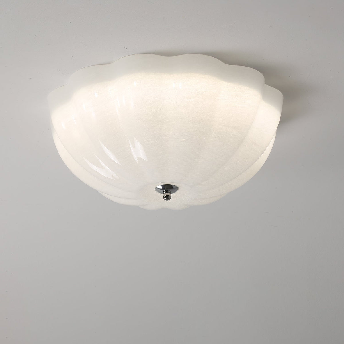Opal Shell Ceiling Light