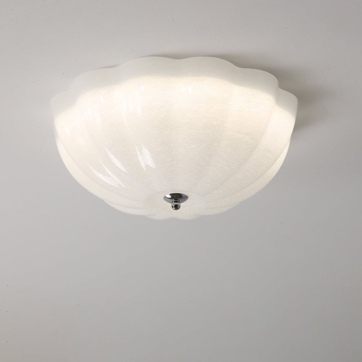 Opal Shell Ceiling Light