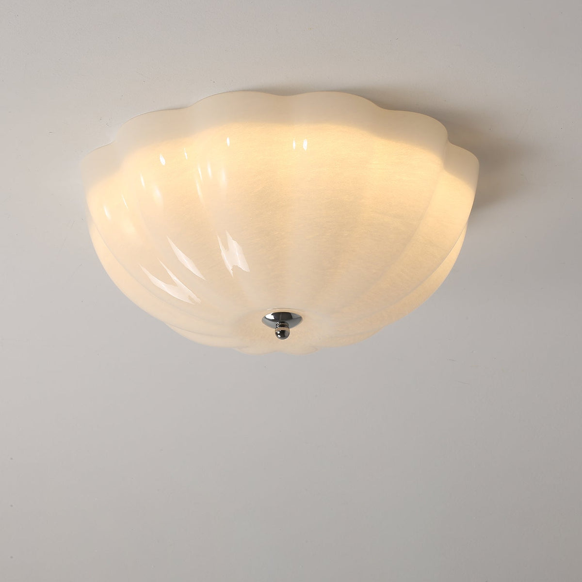 Opal Shell Ceiling Light
