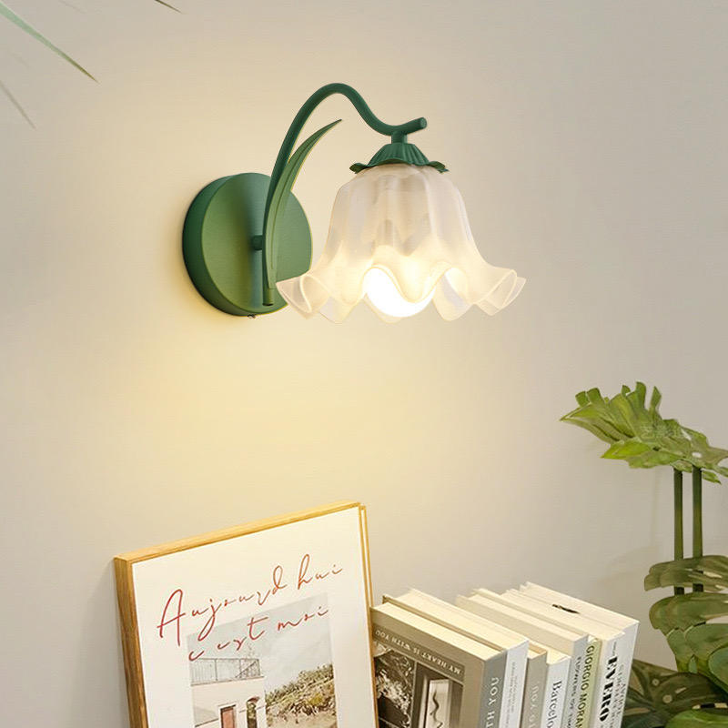 French Retro Flower Wall Lamp