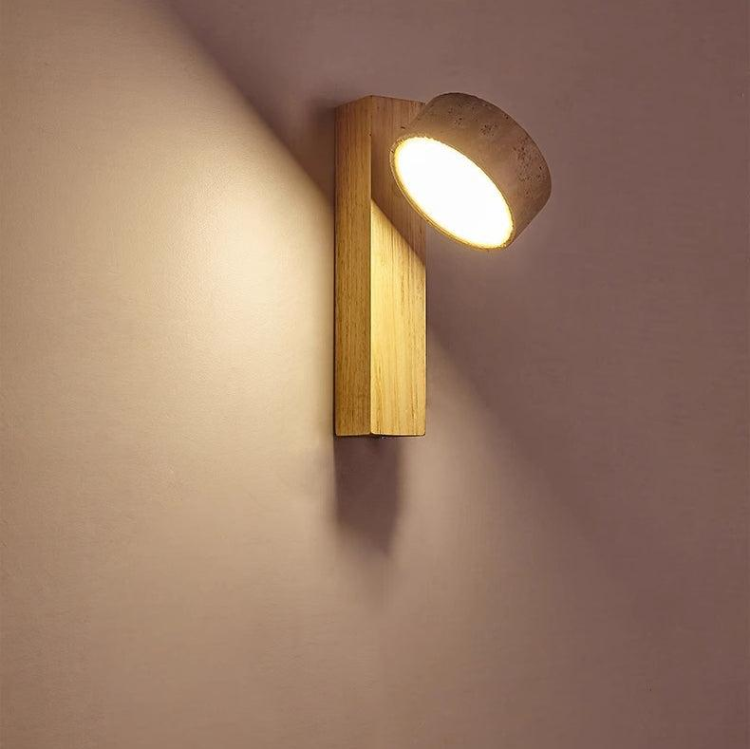 Wabi Sabi Travertine Wall Light