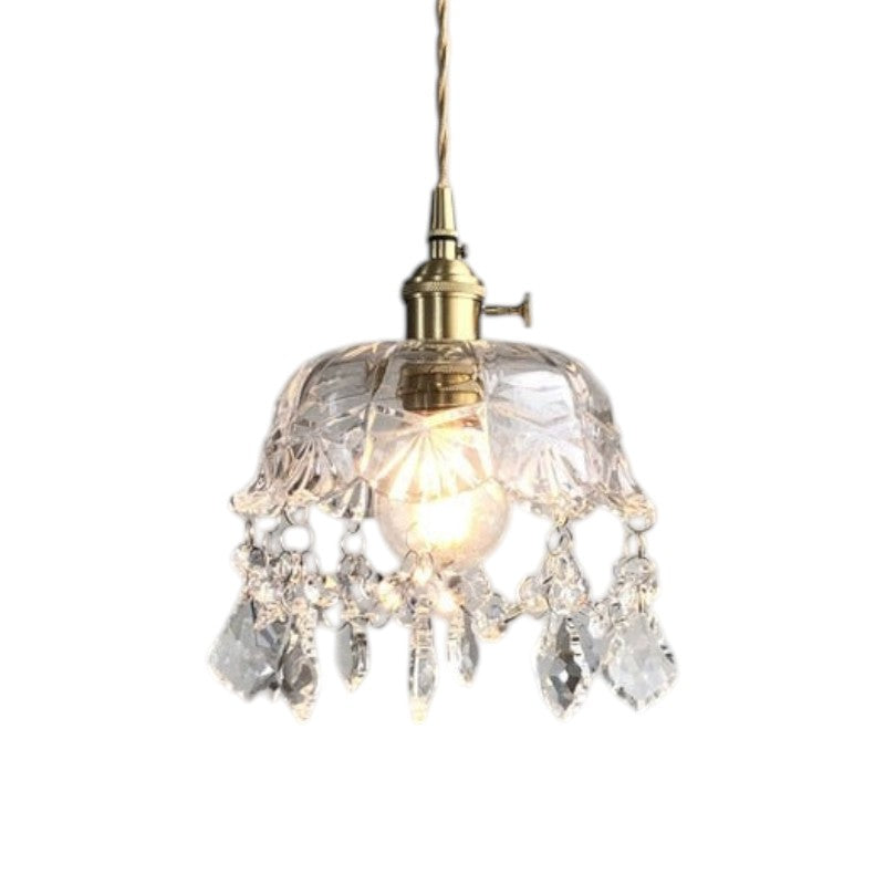 Raysis Crystal Glass Pendant Light