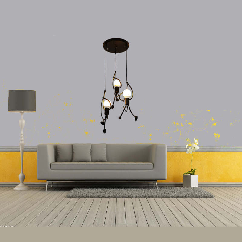 Retro Robot Pendant Lamp