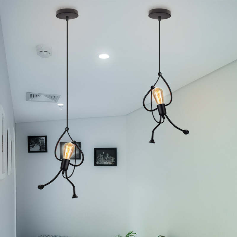 Retro Robot Pendant Lamp