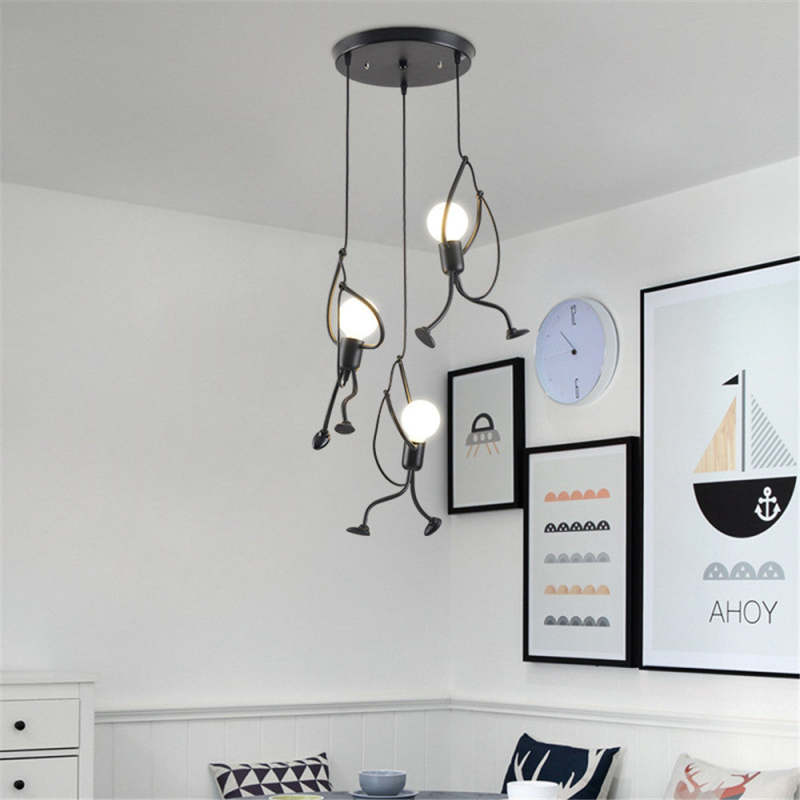 Retro Robot Pendant Lamp