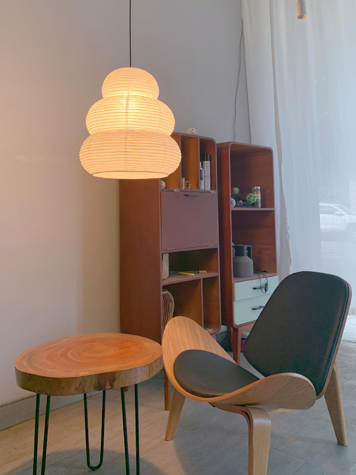 Rice Paper Pendant Light