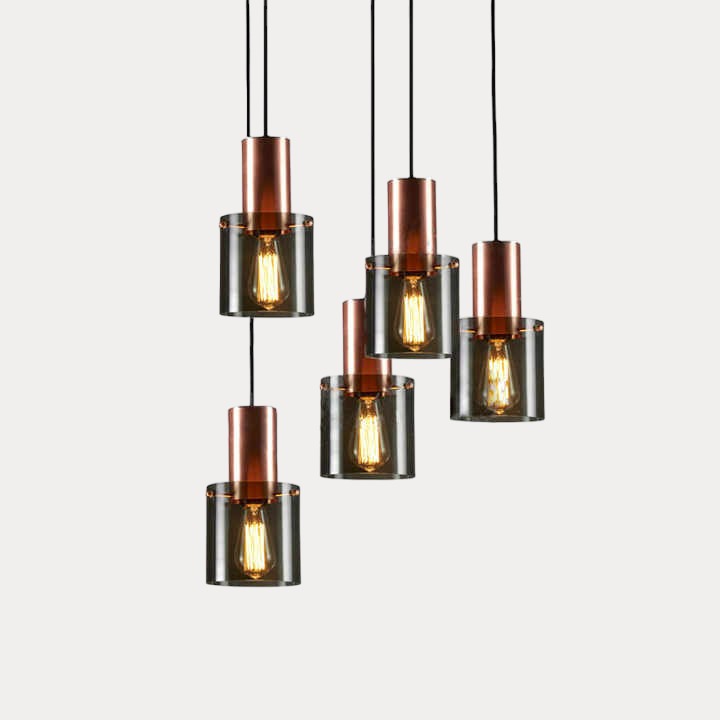 Sturdy Glass Pendant Light
