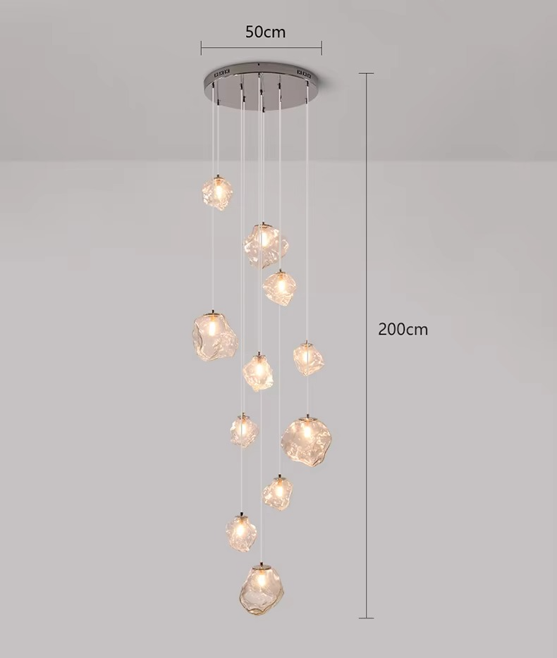 Modern Staircase Chandelier