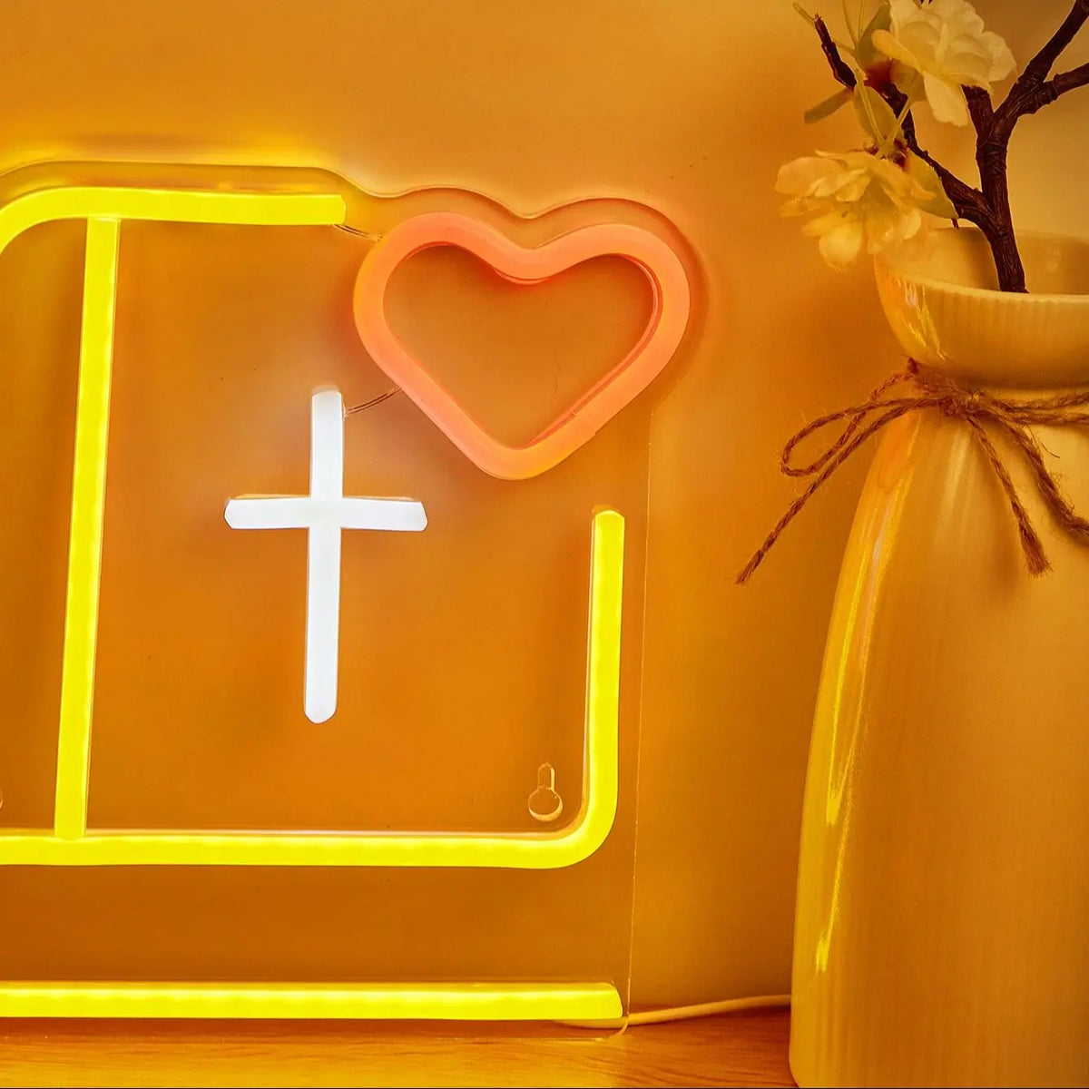 Holy Bible Neon Sign