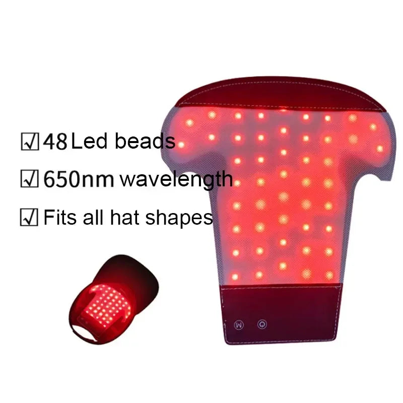 Red Light Hair Care Cap