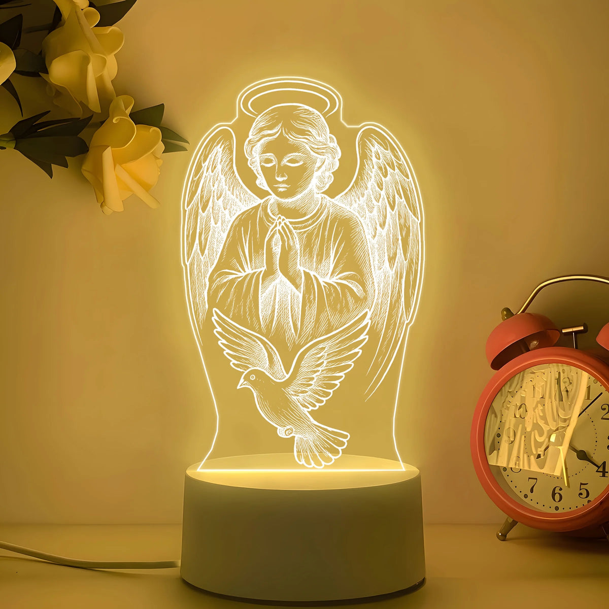 Angel & Dove Night Light