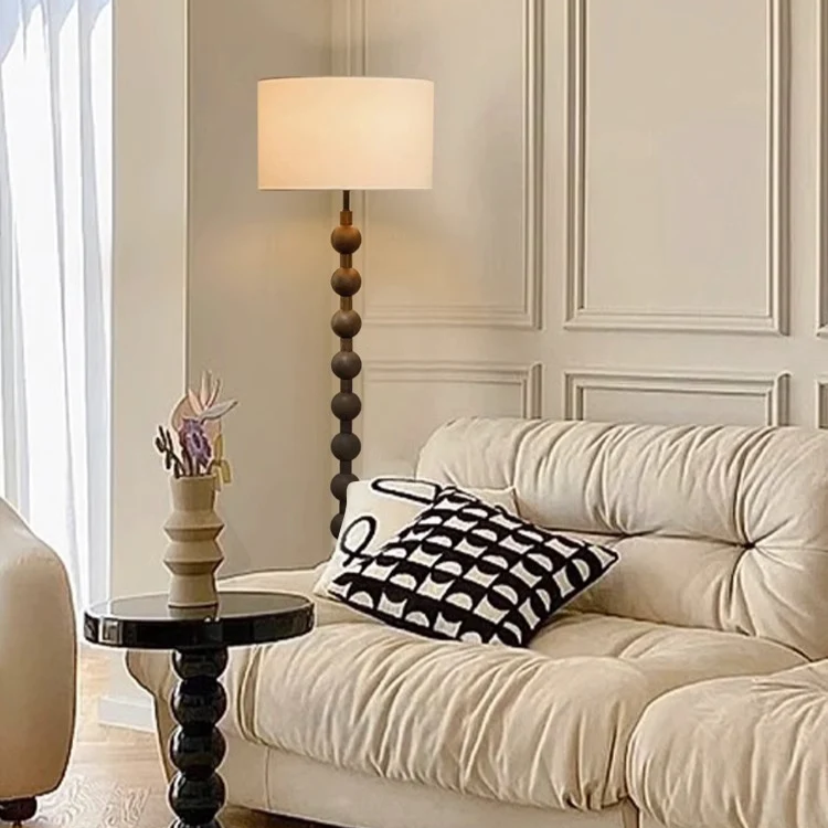 Japandi Wooden Floor Lamp