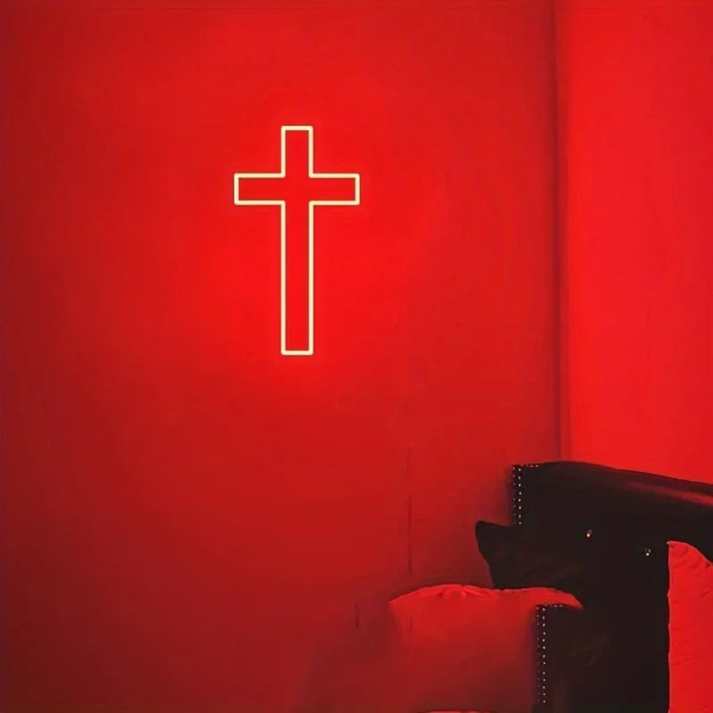 Cross Neon Sign