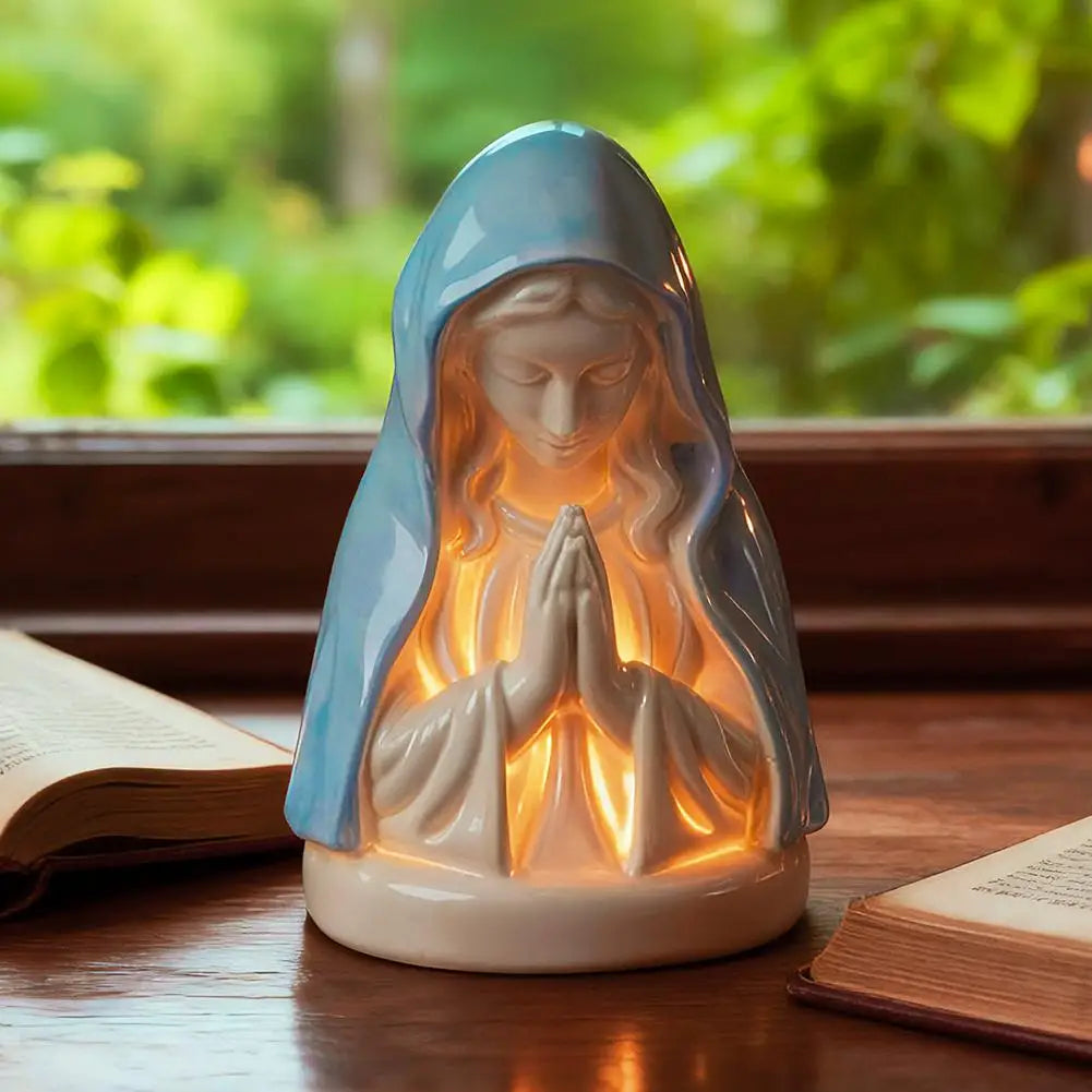 Praying Virgin Mary Lamp