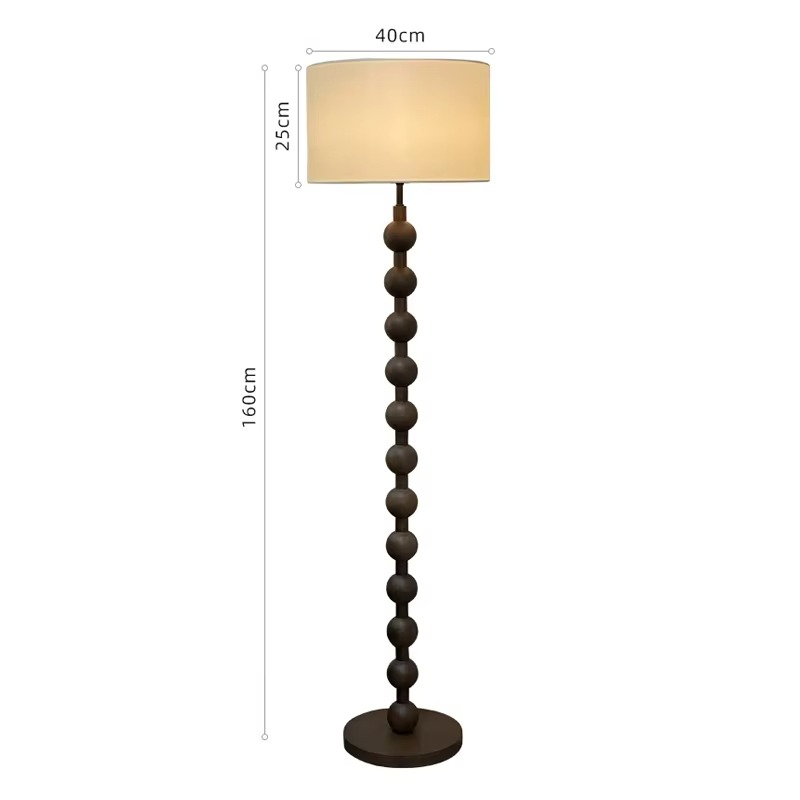 Japandi Wooden Floor Lamp