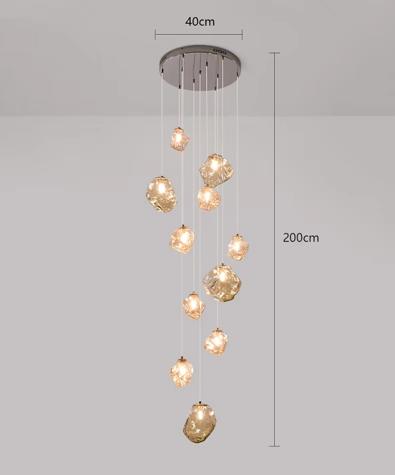 Modern Staircase Chandelier