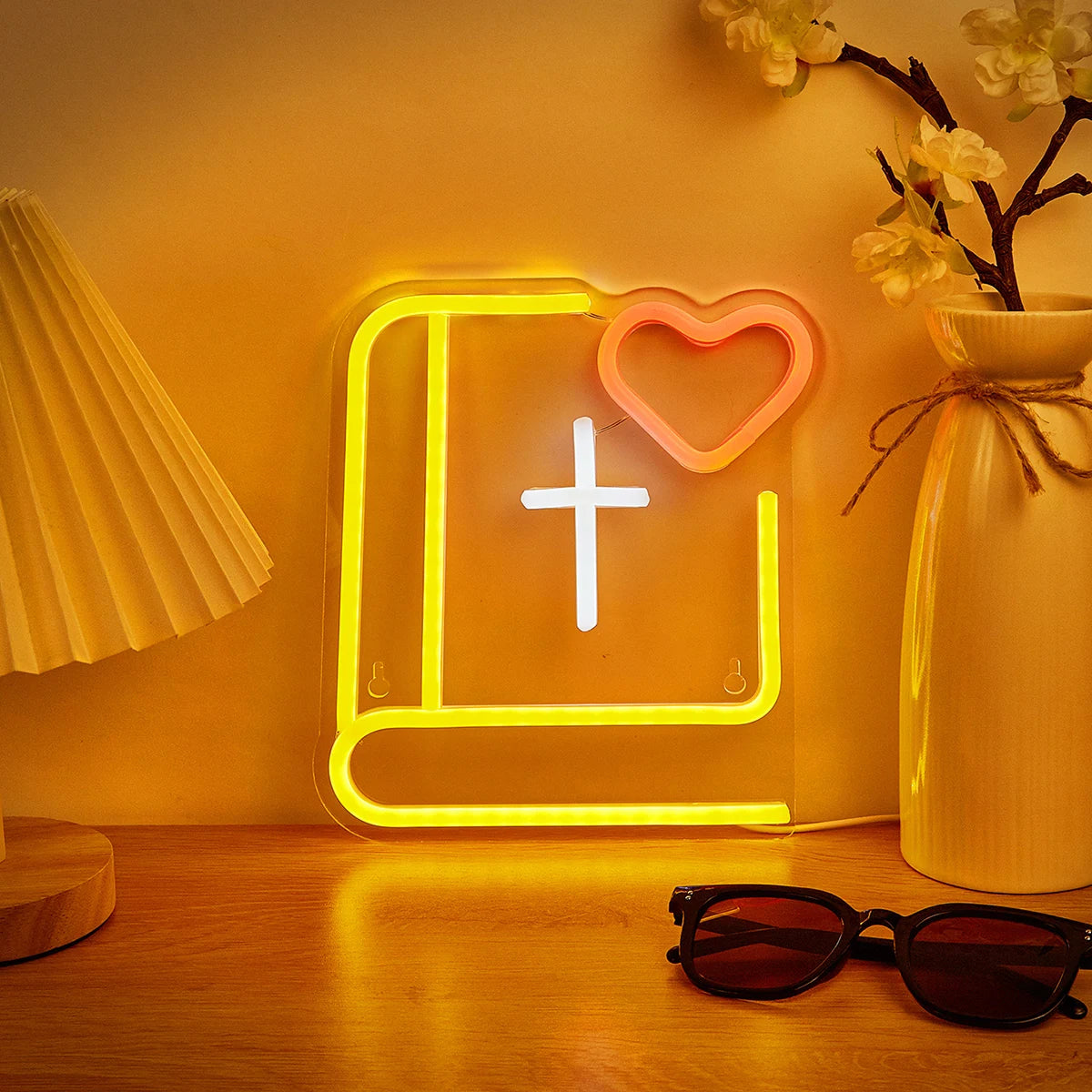 Holy Bible Neon Sign