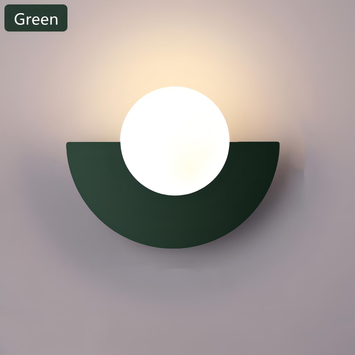 Everest Nordic Half-Moon Wall Light