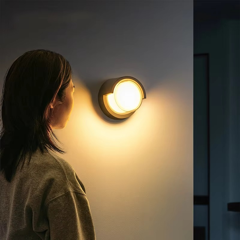 Lucy Motion Sensor Outdoor Wall Light
