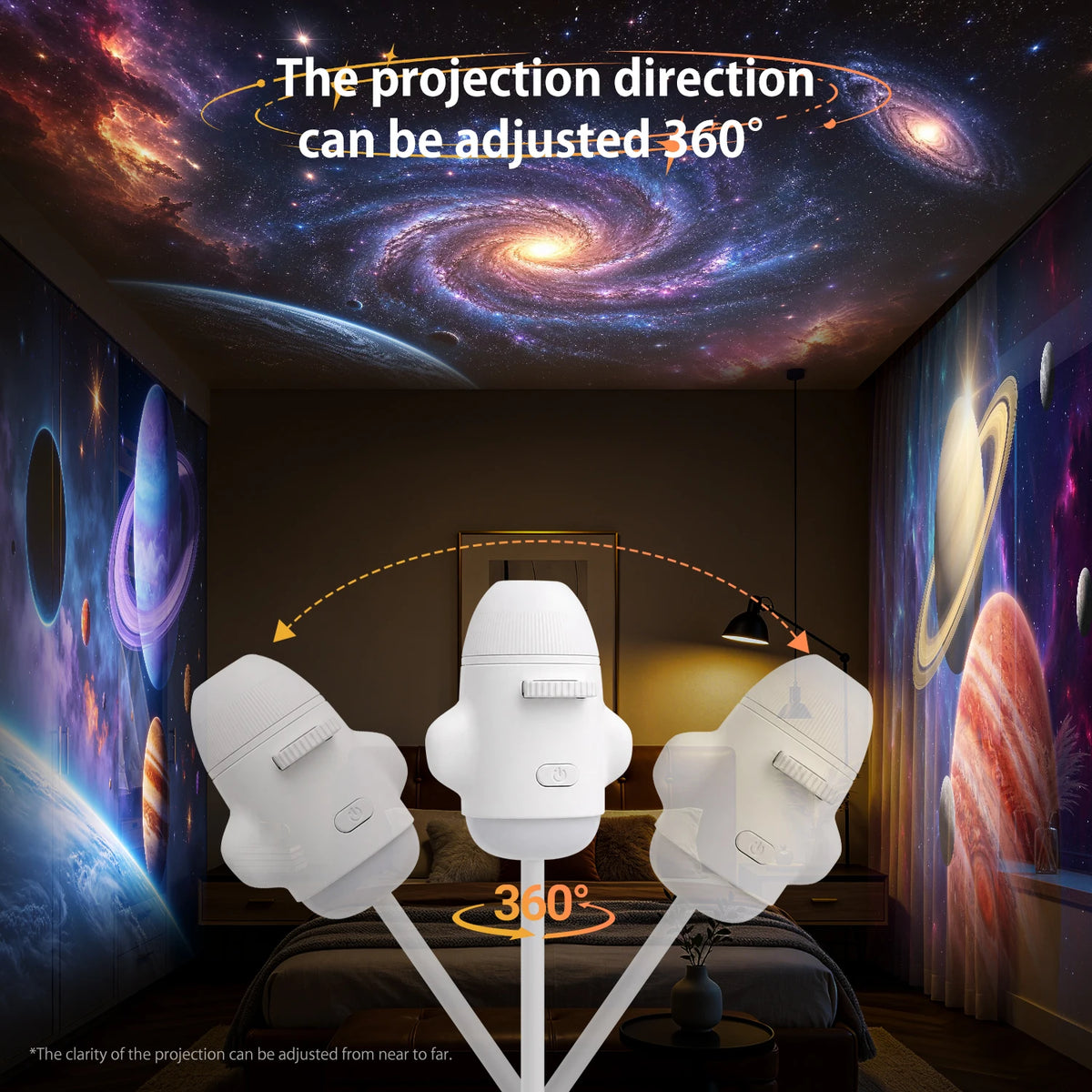 Rocket Galaxy Projector