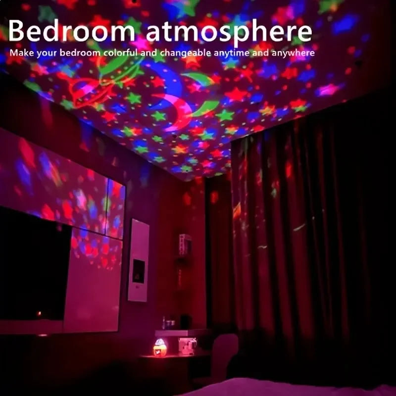 Rotating Starry Sky Projector