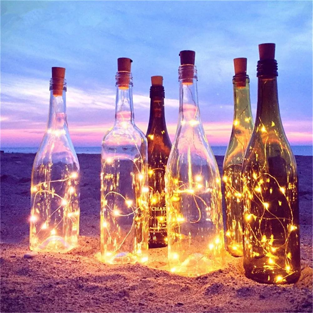 Bottle Cork Fairy Lights Set