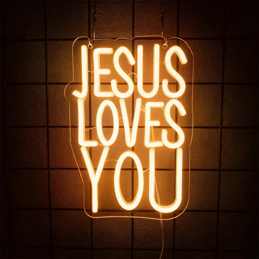 Faith Message Neon Sign