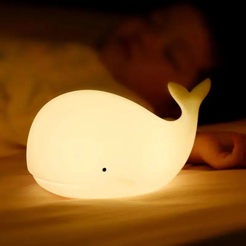 Squishy Whale Night Light