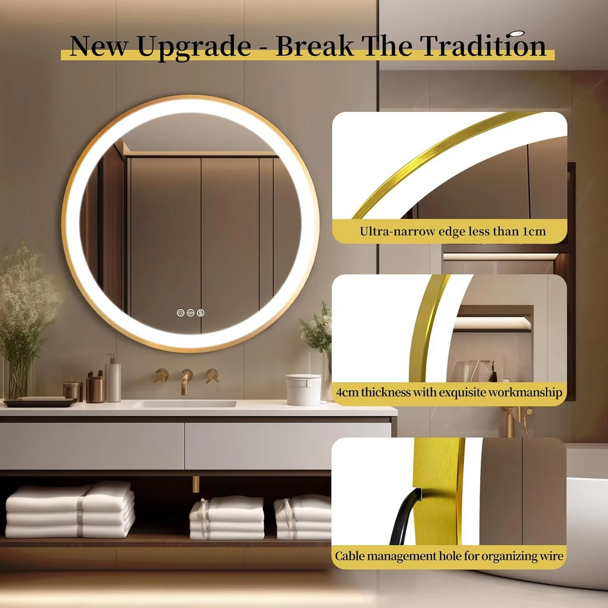 LED Mirror Wall Light