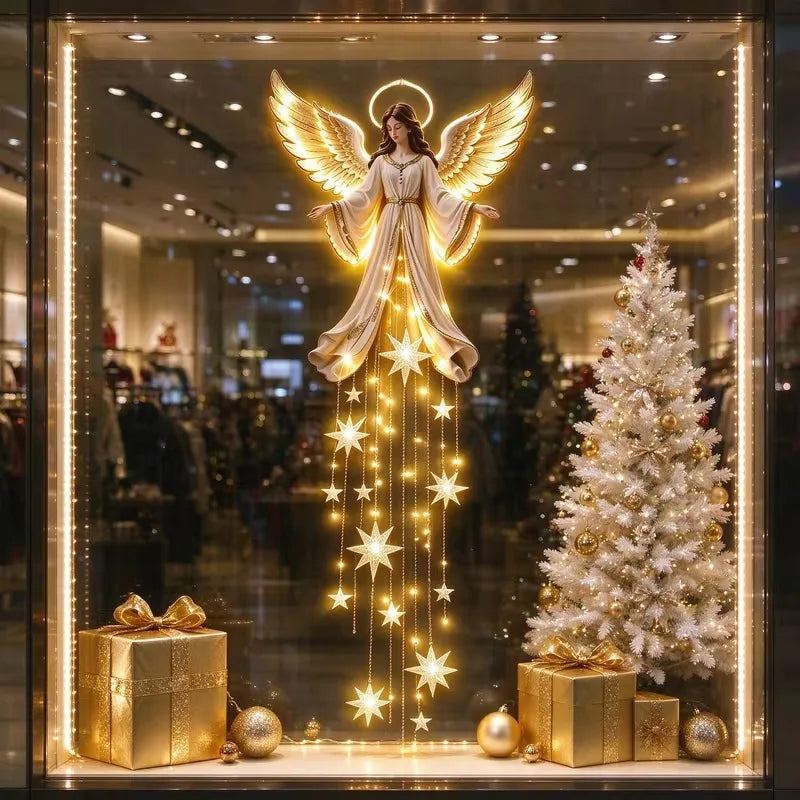 Angel Starfall Wall Light