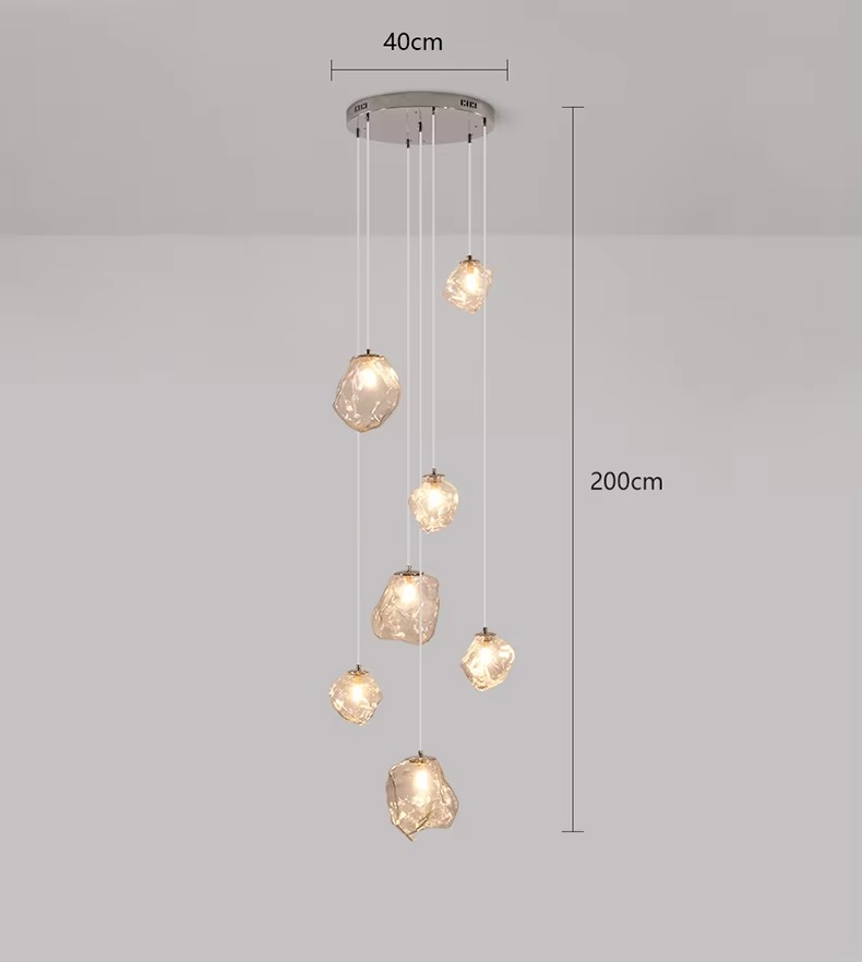 Modern Staircase Chandelier