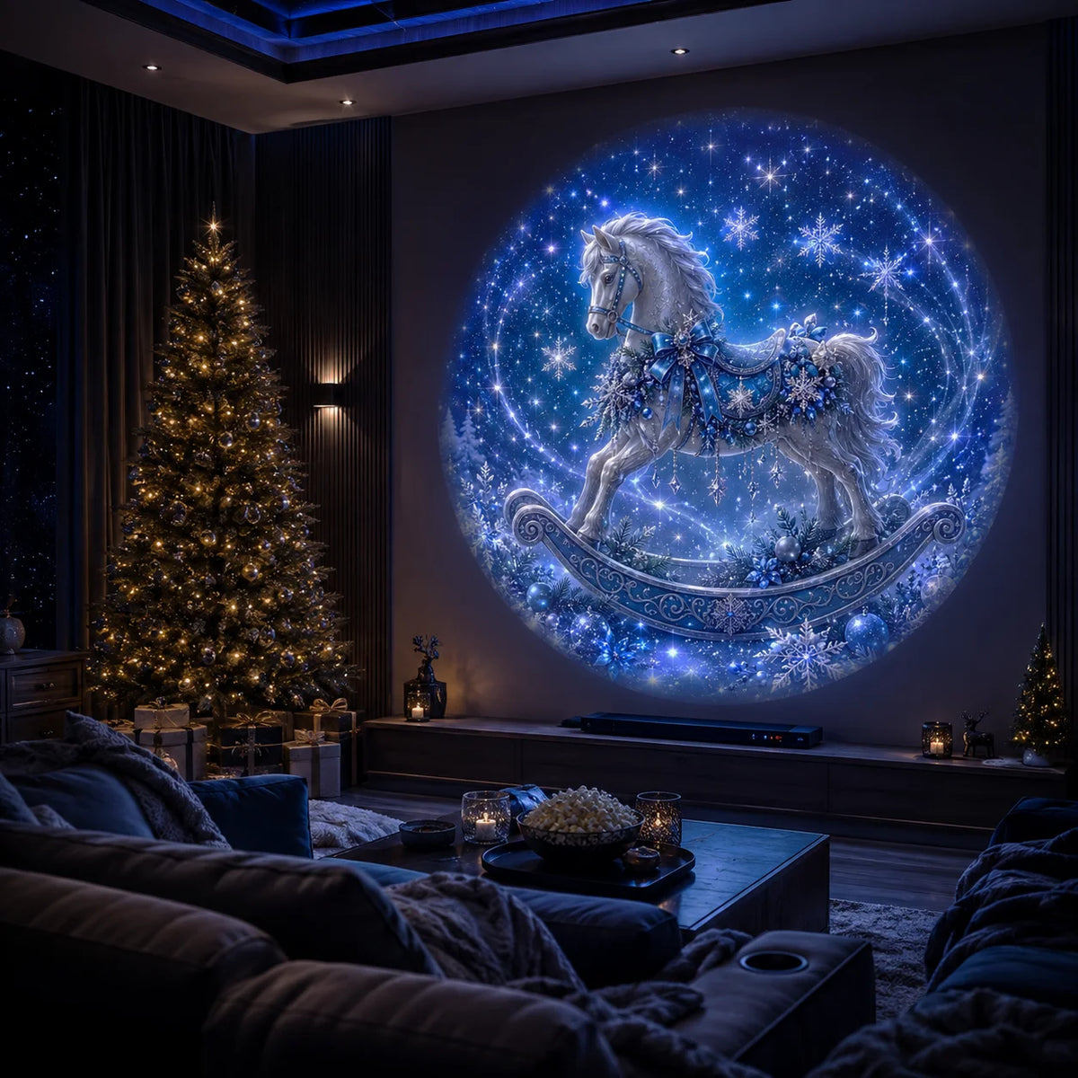 Christmas Scene Projector Light