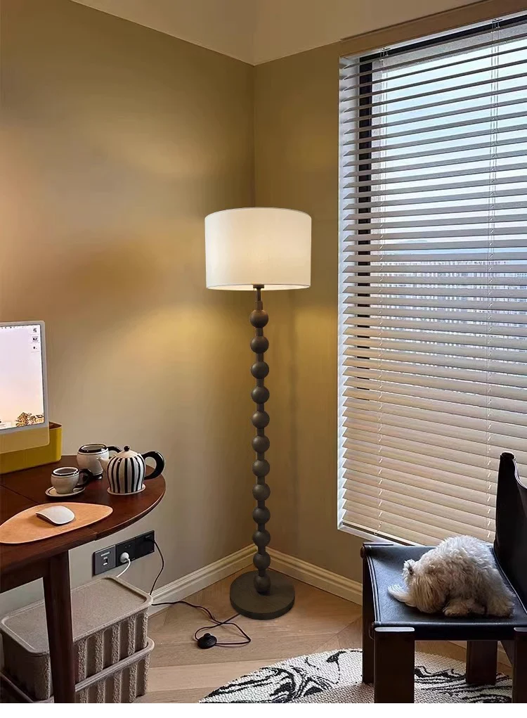 Japandi Wooden Floor Lamp