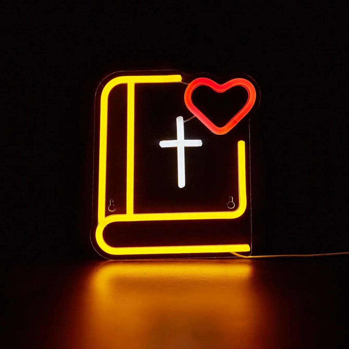 Holy Bible Neon Sign