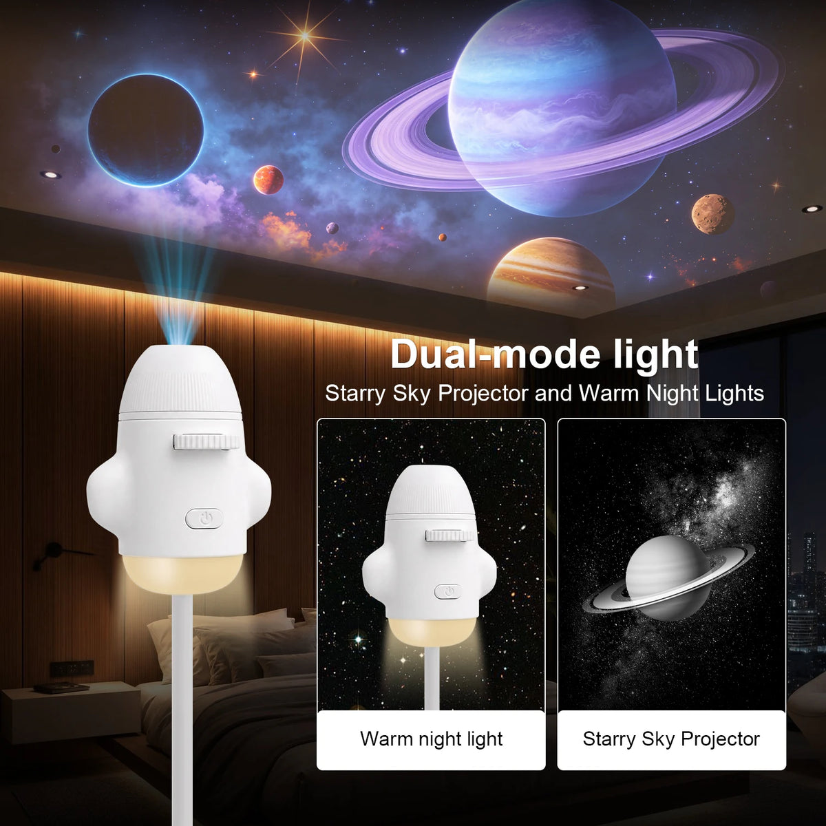 Rocket Galaxy Projector