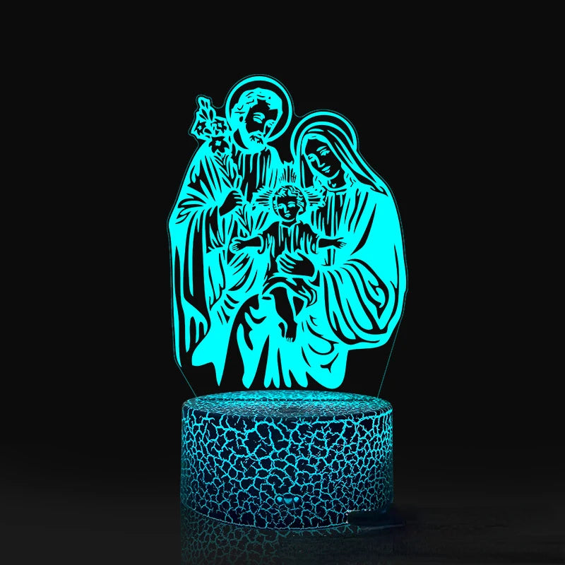 Sacred 3D Illusion Lamp
